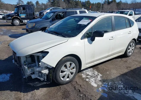 2015 Subaru Impreza 2.0I z USA, uszkodzony, nr VIN JF1GPAA62F8299431
